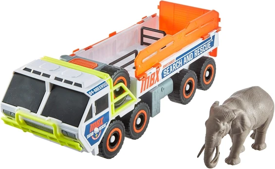 Žaislinė mašinėlė Mattel Matchbox Elephant Rescue