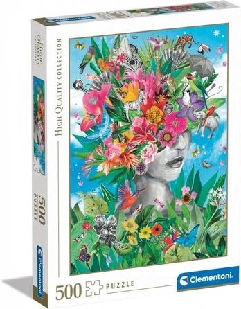 Puzzle 500 elements High Quality, Head in the Jungle