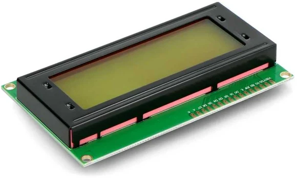 LCD ekranas 4x20 simbolių žalias - justPi