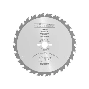 Diskas pjovimo 315x3,2x30 Z28 HM, CMT