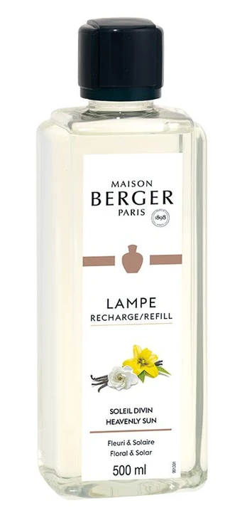Kvapo papildymas lempai Maison Berger Soleil Divin 500 ml