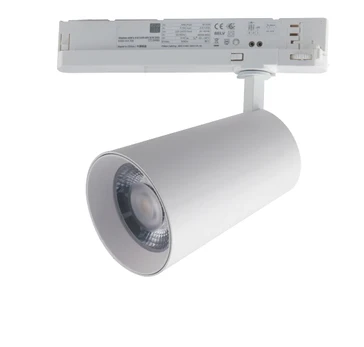 30W LED trifazis bėginis šviestuvas KONE, baltas, 3000K