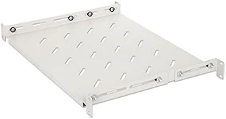 INTELLINET 19" Fachboden variable Schienen 350mm tief grau
