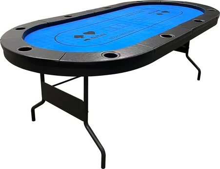 Pokerio stalas Buffalo High, mėlynas