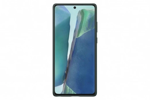 Dėklas Odinis dangtelis Samsung Galaxy Note 20/ Note 20 5G (Žalias)