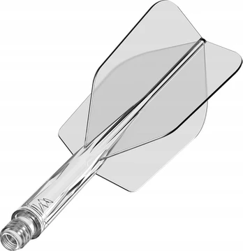 Mission Force 90 Short Clear Slim shafts (3 vnt.)