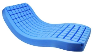 Rehabilitation and anti-decubitus dual function mattress Polyplot Blue