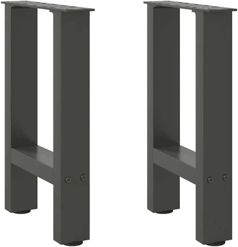 Kavos staliuko kojelės, antracito, 2 vnt., 28x(42-43)cm