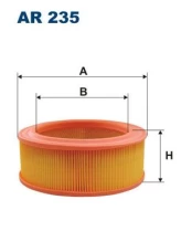 Oro filtras FILTRON AR 235 kaina