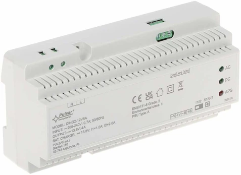 BUFERINIS IMPULSINIS MAITINIMO ADAPTERIS DING2-12V5A PULSAR