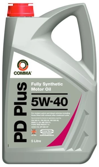 Variklių alyva COMMA PD Plus (5L) 5W40 sintetinis PD PLUS 5W40 5L