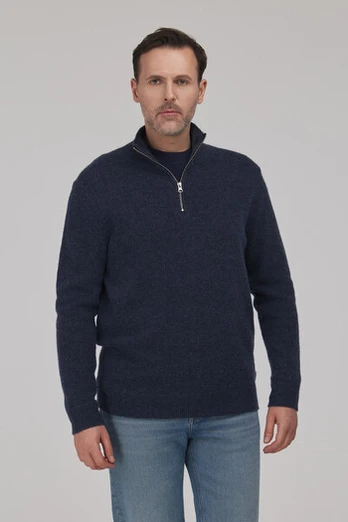 Džemperiai vyrams M SIMON 8020 DARK BL DARK BLUE