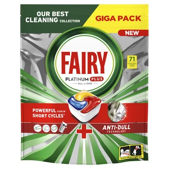 Fairy Platinum Plus All In One Lemon 71kaps.
