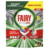 Fairy Platinum Plus All In One Lemon 71kaps. kaina