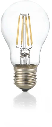 8W LED lemputė, E27, skaidri, 2700K, 270951