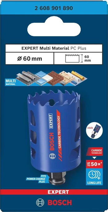 Bosch Karbido pjovimo karūna Expert M. Material 60mm