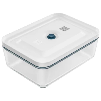 ZWILLING Fresh & Save Stačiakampio formos Konteineris 2 L Permatomas, Balta 1 vnt