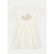 Gap Kasdieninė suknelė 736116-01 Écru Regular Fit