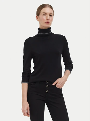Liu Jo Golfas WF6013 MS49I Juoda Slim Fit