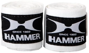 Tvarstis Hammer Boxing Bandages 89108, balta/juoda