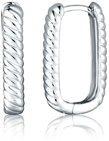 JVD Women´s sidabrinis oval earrings SVLE2865X610000