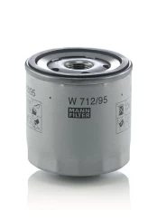 Alyvos filtras MANN-FILTER W712/95 kaina