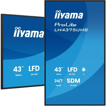 Monitorius IIYAMA LH4375UHS-B2AG