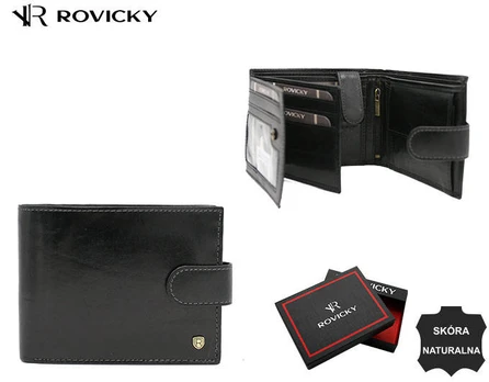 Vyriška odinė piniginė Rovicky RV142