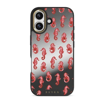 Coral Reef - iPhone 17 Case, Elite Mirror Dark (MagSafe) / Gold