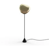 Tom Dixon LED stovas Melt Cone Slim, bronzos spalvos, maitinimo blokas