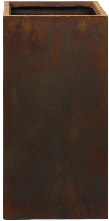 Ter Steege Keraminis vazonas STATIC, kvadratinis, rudas, 37 x 75(A) cm