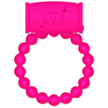 Casual Love Vibrating Intimate Ring 25 Pink, Flexible Silicone, One Size
