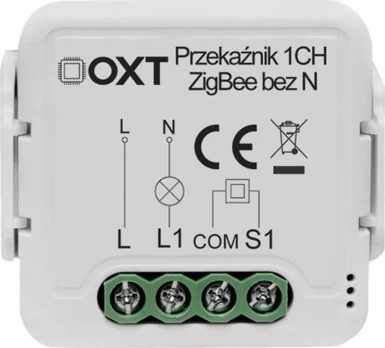 Tuya – vieno kanalo mini relė be N – ZigBee – Android/iOS programa – OXT SWTZ31