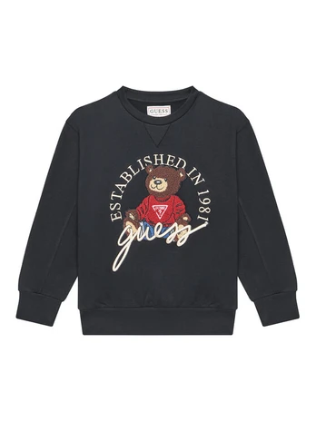 Guess Džemperis H5YJ00 KAX74 Juoda Oversize