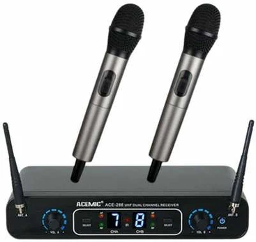 Bevielių mikrofonų komplektas Acemic ACE-288