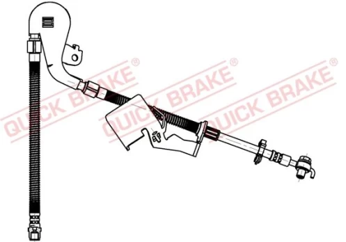 Stabdžių žarnelė QUICK BRAKE 58.804X