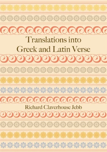 Translations into Greek and Latin Verse