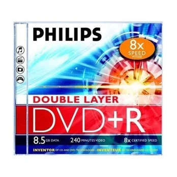 DVD+R DL Double Layer 8.5GB x8 Jewel case