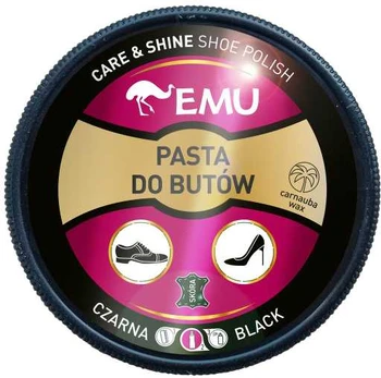 EMU Batų tepalas - juodas 50ml