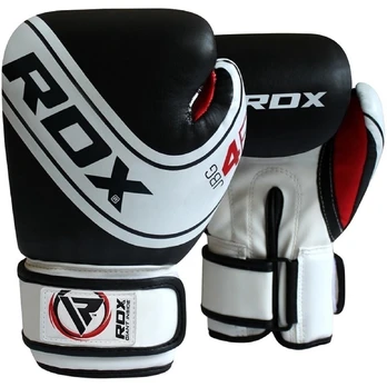 Bokso pirštinės RDX JBG 4 B-6oz, balta/juoda, 6 oz