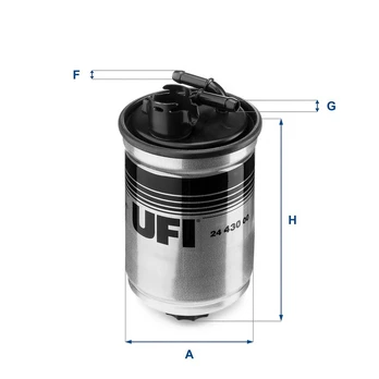 Kuro filtras UFI 24.430.00