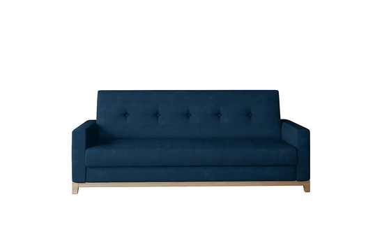Sofa - lova Selene su patalynės dėže mėlyna, Kronos 09