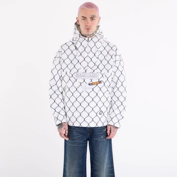 Napapijri x PDF Anorak Jacket Rainforest Next White - Dydis L (NP0A8AROFC31 Striukės)