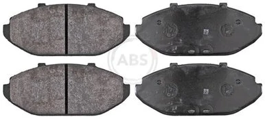 Stabdžių trinkelių rinkinys, diskinis stabdys A.B.S. 38748