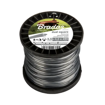 Trimerio valas Bradas RIPPER DUAL Square, 2,0mm x 100m