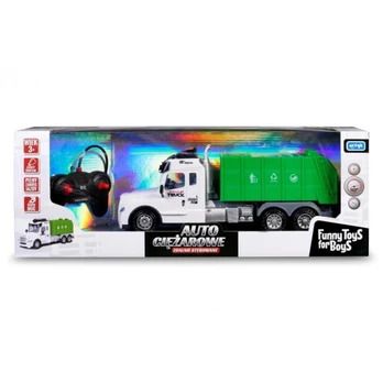 Auto ciężarowe śmieciarka R/C Toys for Boys