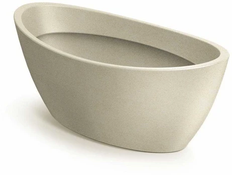 Prosperplast ARIA OVAL VAZONAS - SMĖLIO FORMOS