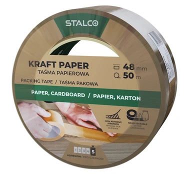 Popierinė pakavimo juosta 48mm x 50m
