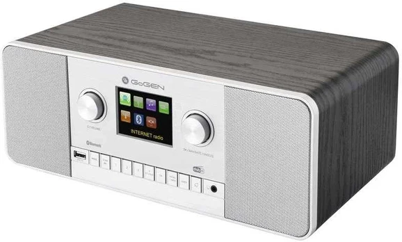 GoGEN IR 257 BTDAB, juodas/sidabrinis