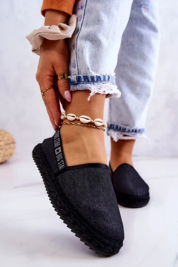 Espadrilės BIG STAR juodos spalvos